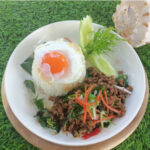 ข้าวกระเพราเนื้อ