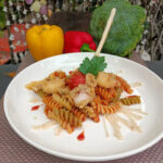 ฟูซิลลี่ซอสมะเขือเทศทะเลกรอบ